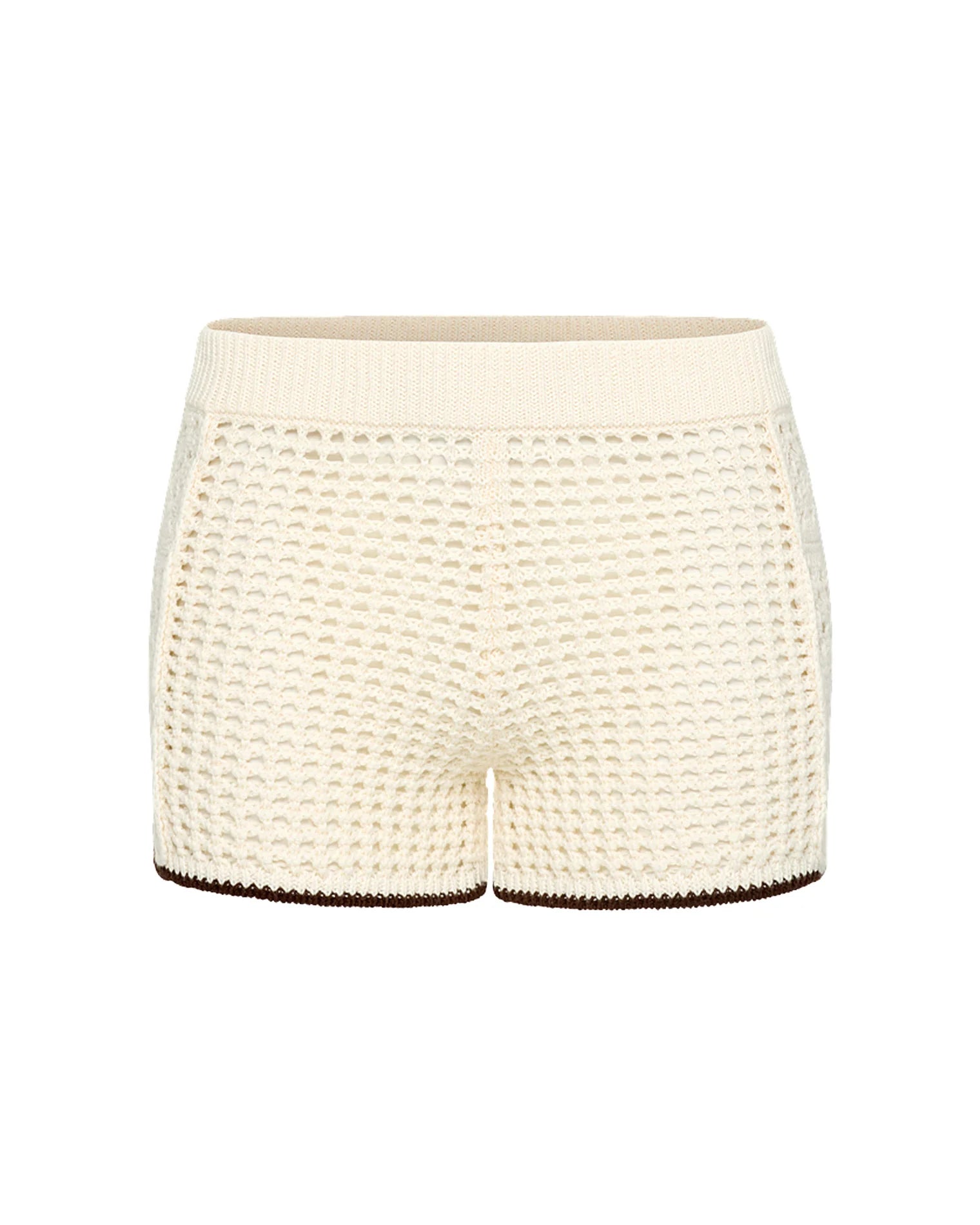 Scout Shirt & Scout Short Set - Cream/Espresso x The Salty Blonde by L*Space