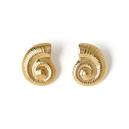 Tahnee Gold Earrings by Arms of Eve