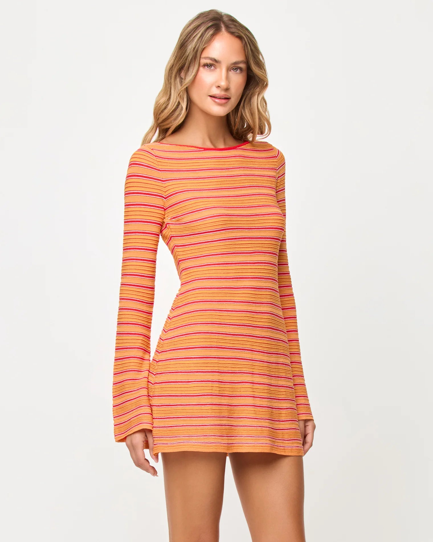 Tita Dress Chili Pepper Stripe x The Salty Blonde by L*Space