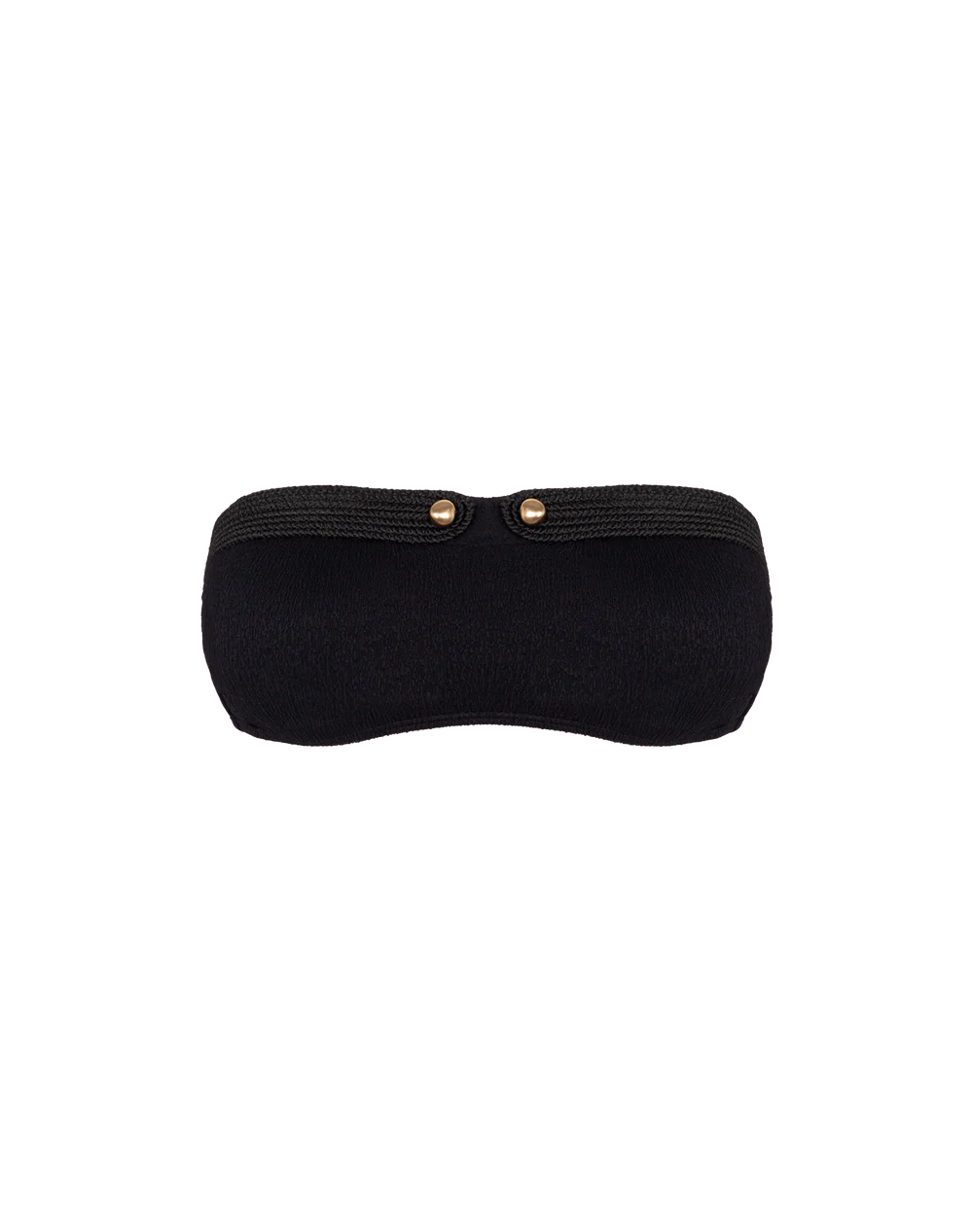 Firenze Lian Bandeau Top & Firenze Lian Hot Pant Bottom - Black By Vix Paula Hermanny