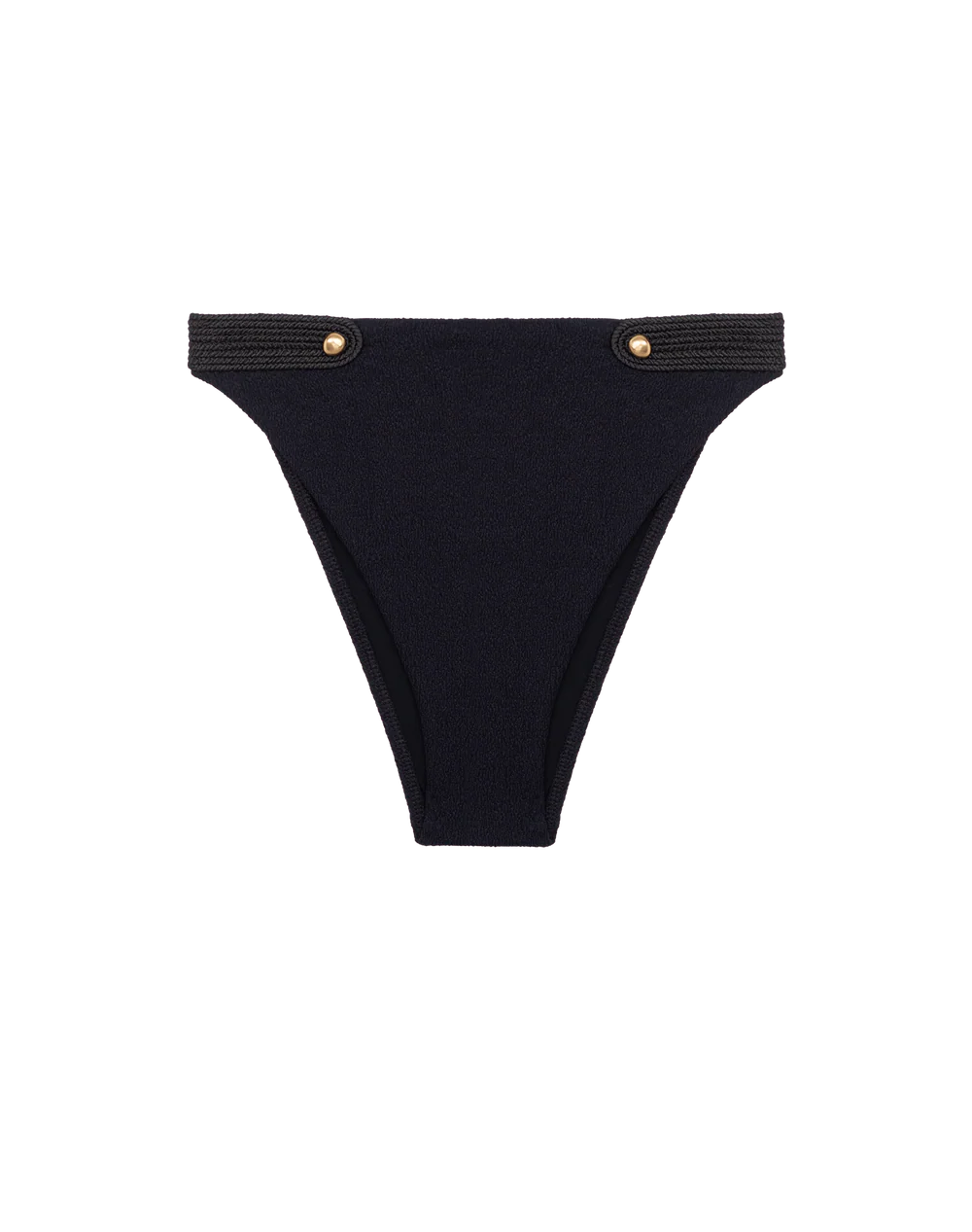 Firenze Lian Bandeau Top & Firenze Lian Hot Pant Bottom - Black By Vix Paula Hermanny