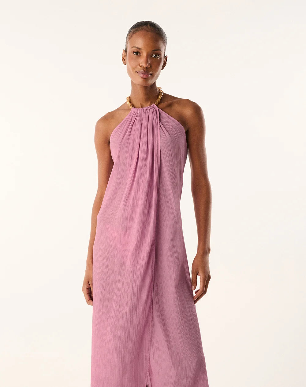 Cloe Long Cover Up - Pink By Vix Paula Hermanny