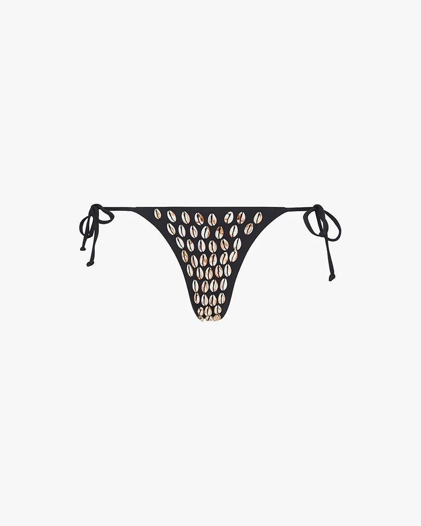 Triangle Top & Tie Bottom | Black by We Wore What