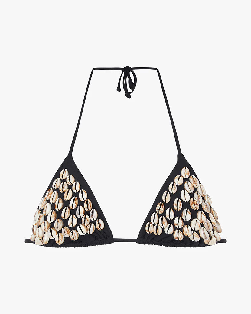 Triangle Top & Tie Bottom | Black by We Wore What
