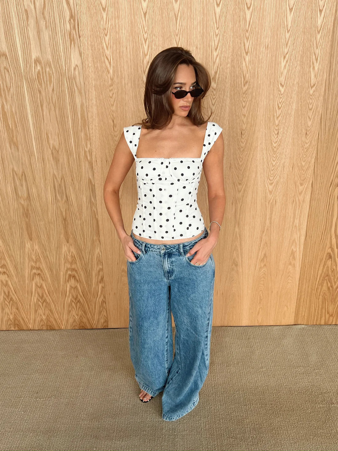 Ruched Cup Corset by We Wore What