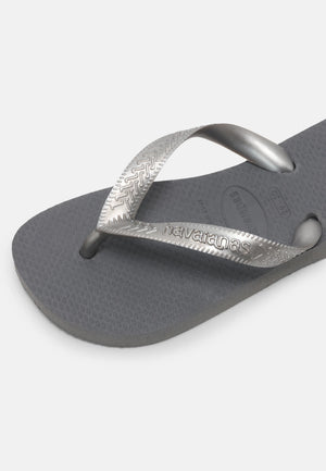 Top Tiras Sandal - Steel Grey by Havainas