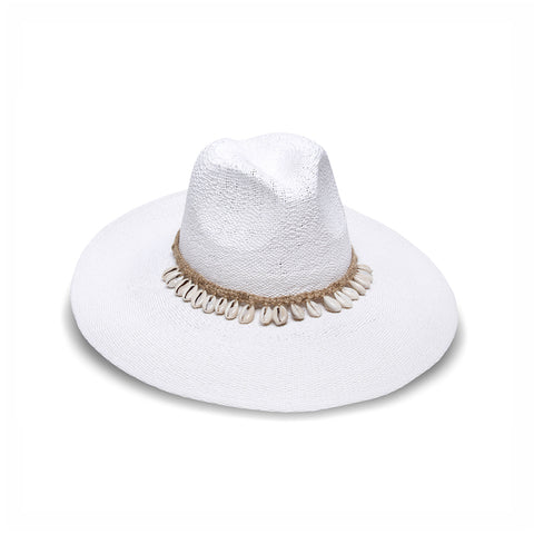 Harper White Hat by Nikki Beach