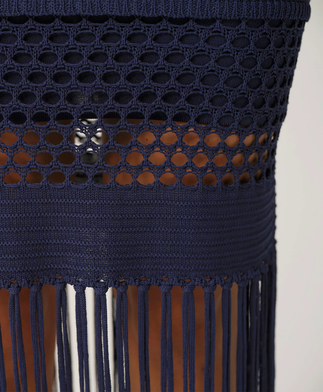 Melissa Fringe Dress - Navy by PQ Swim