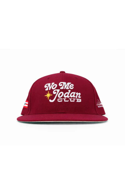 NMJC Structured Snapback - Burgundy with PR Flag by VP