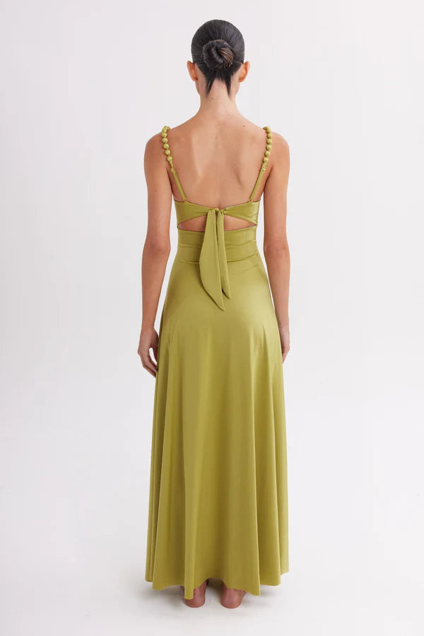 Dress Oti Pistacchio by Mar de Lua