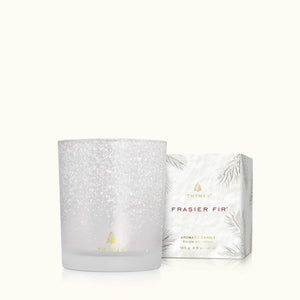 Thymes Frasier Fir Flocked Medium Poured Candle 6.5 oz (PICKUP ONLY)