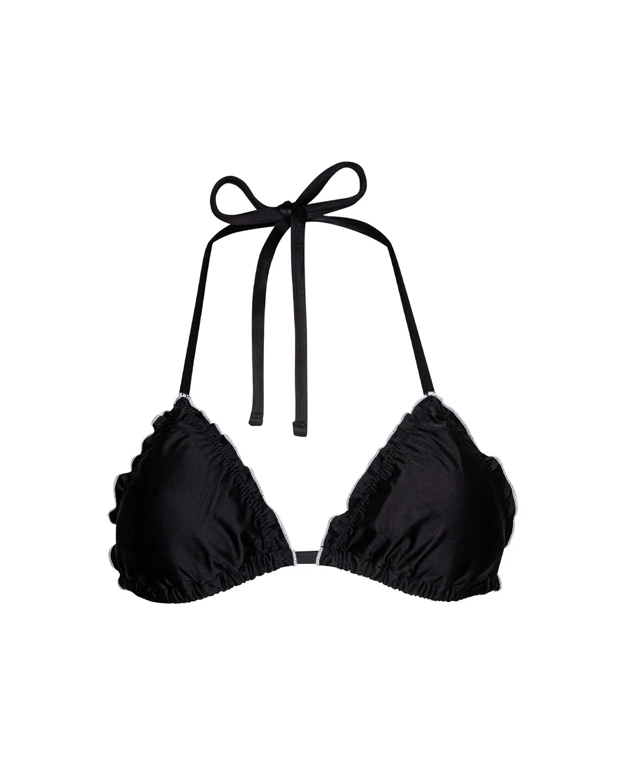 Lettuce Edge Triangle Top & Lettuce Edge Tie Teeny Side Bottom - Tux by PQ Swim