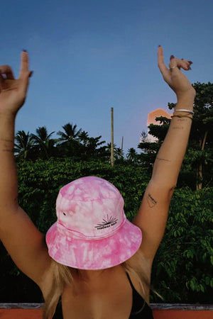 No Me Jodan Club | Bucket Hat | Pink Tie-Dye by VP