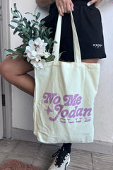 Tall Tote - Natural/Lavender by VP