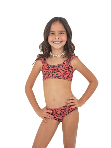 Glow Pink Chill Top & Elite Bottom by Malai