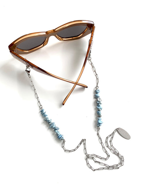 Franca Turquoise Sunglass Chain by Carolina
