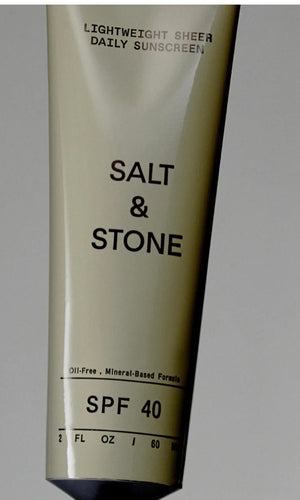 Lightweight Sheer Daily Sunscreen by Salt & Stone