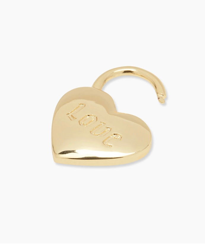 Heart Padlock Parker Charm by Gorjana