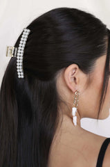 Pearl Detailed Hair Claw Set by Ettika