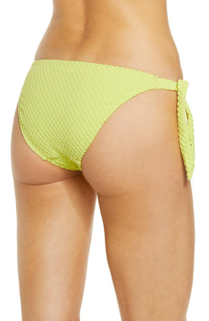 Riviera Fixed Triangle Top & Hipster Tie Side Wild Lime by Seafolly