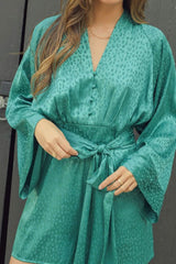 Jade Kimono Romper