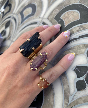 Stone Rings by Triad Collection